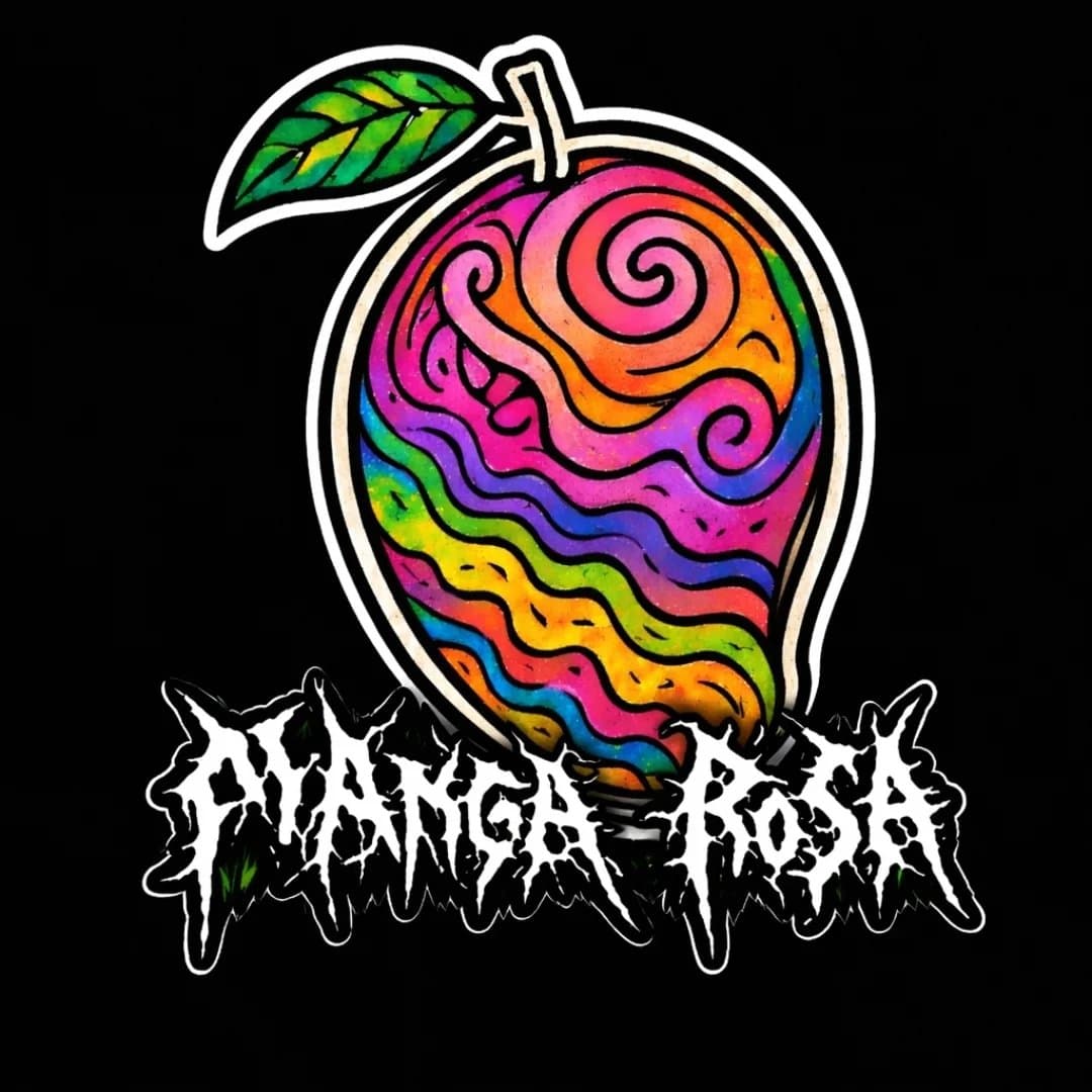 Arte de Manga Rosa Amp