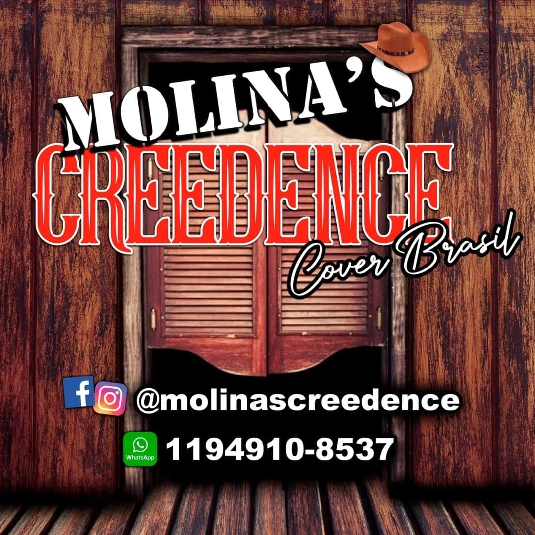 Arte de Molina's Creedence Cover Brasil