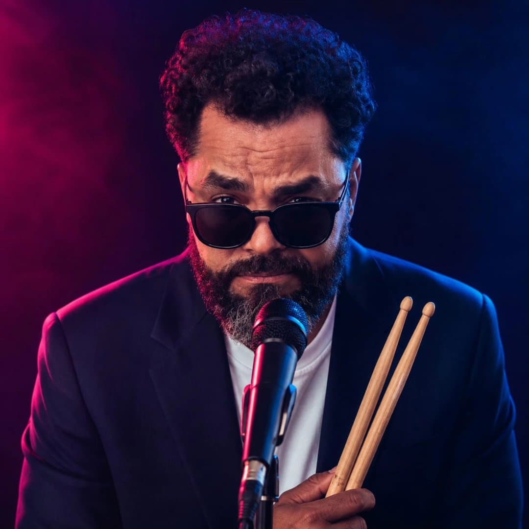 Arte de Nini dy Castro" músico "
