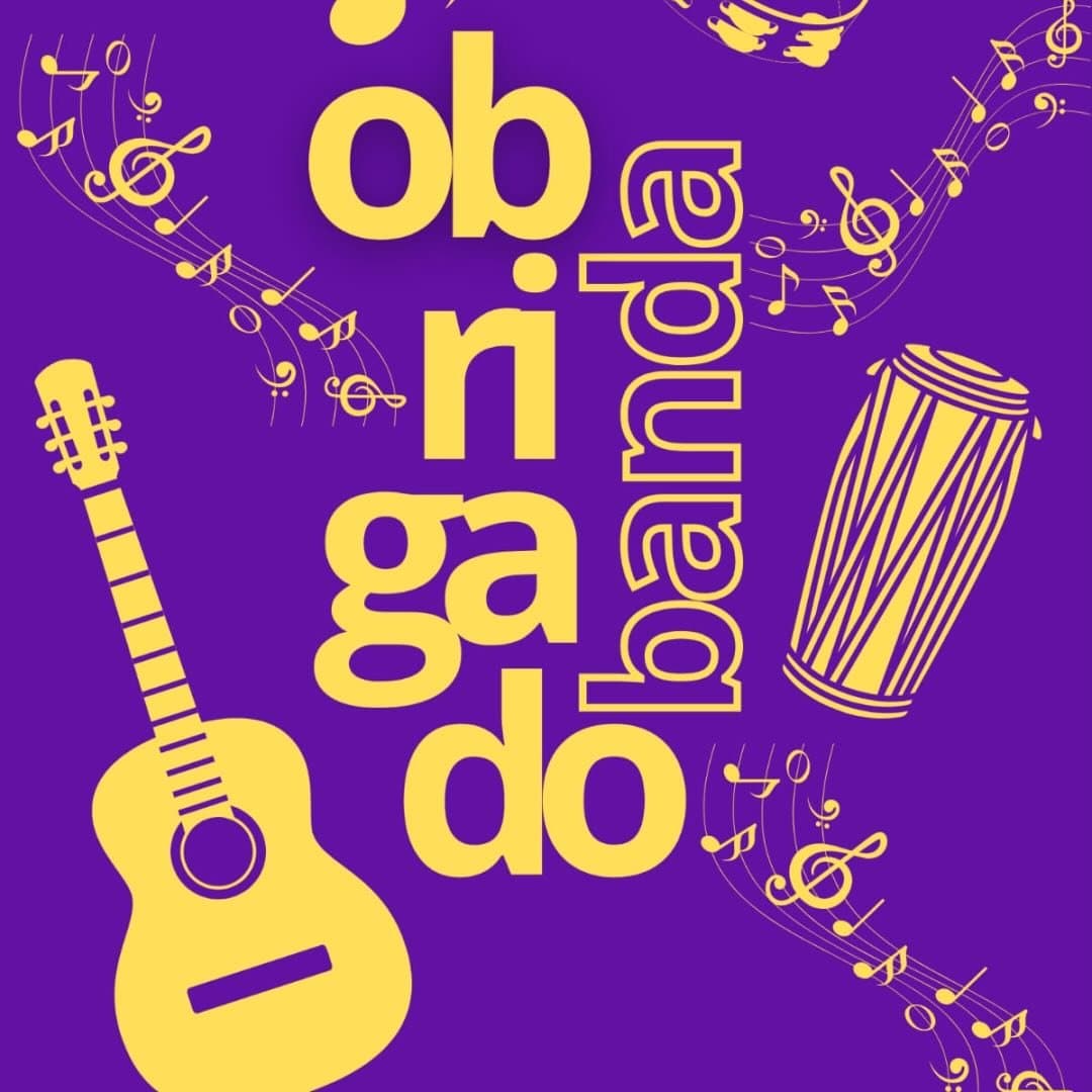 Arte de Obrigado Banda