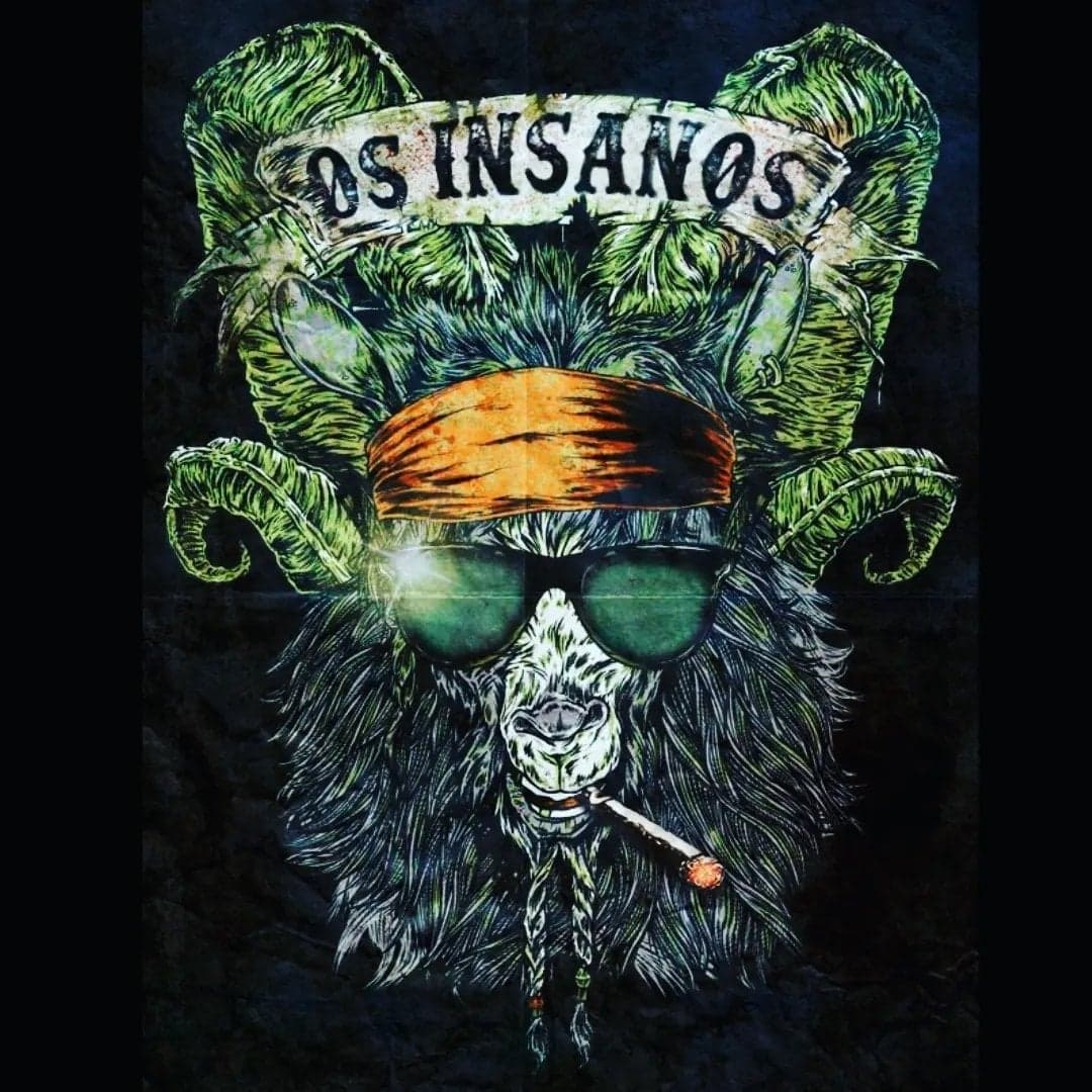 Arte de Banda Os Insanos