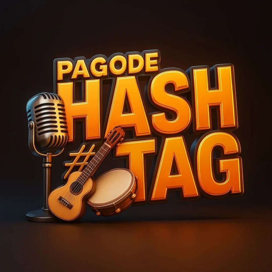 Arte de Pagode Hashtag