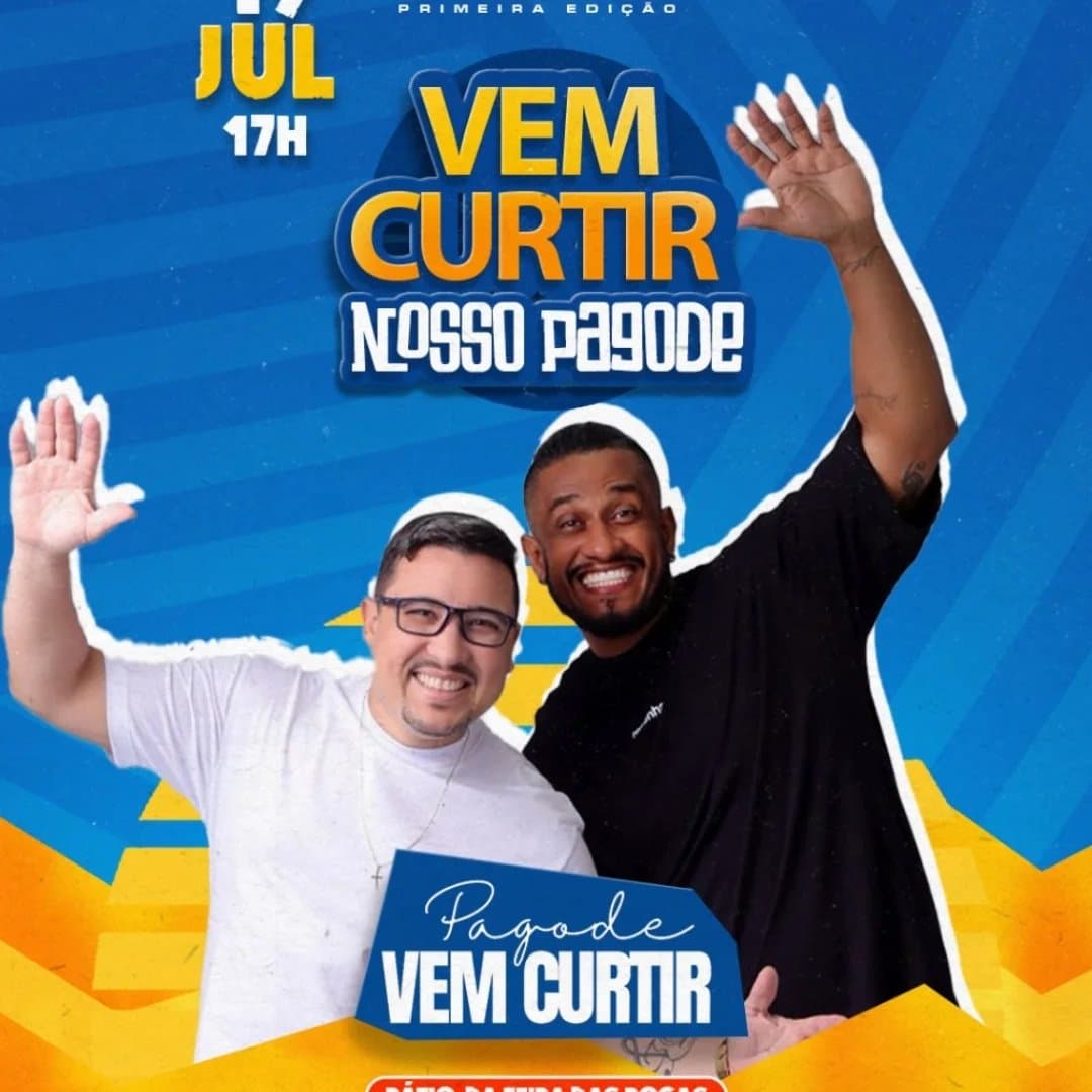 Arte de Pagode Vem Curtir