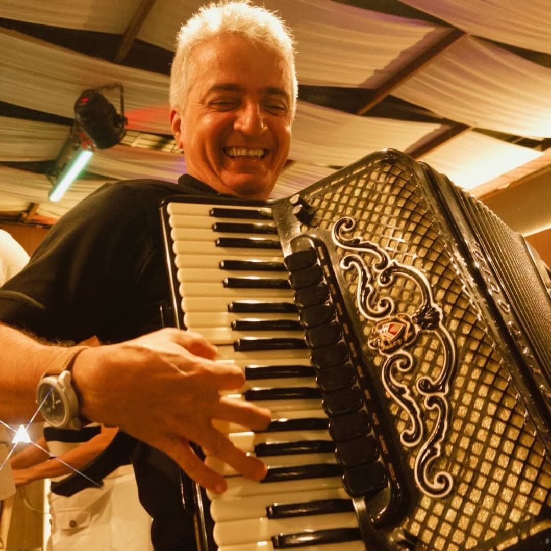 Arte de Pinoquio do Acordeon