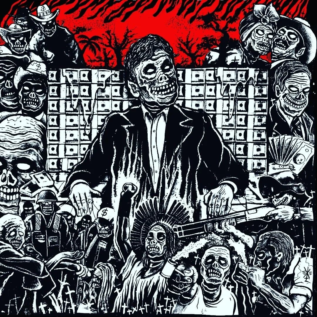 Arte de RxPxSx Punk Rock e Consciência