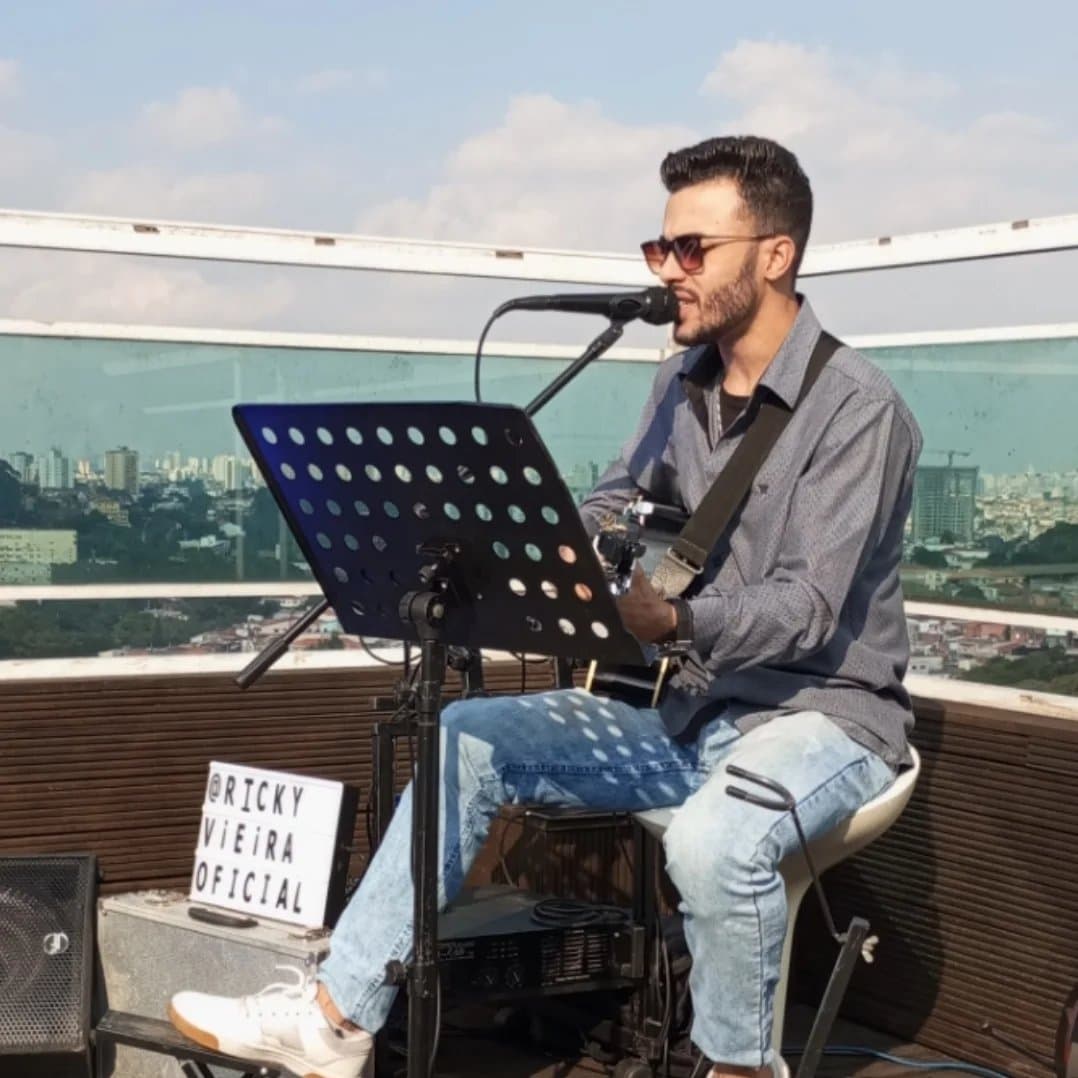 Arte de RickyVieira | Cantor e Musicista