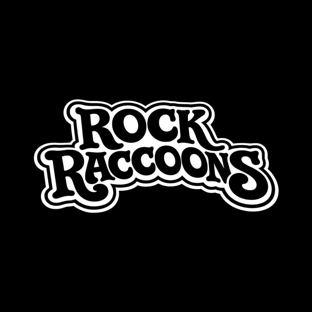 Arte de Rock Raccoons