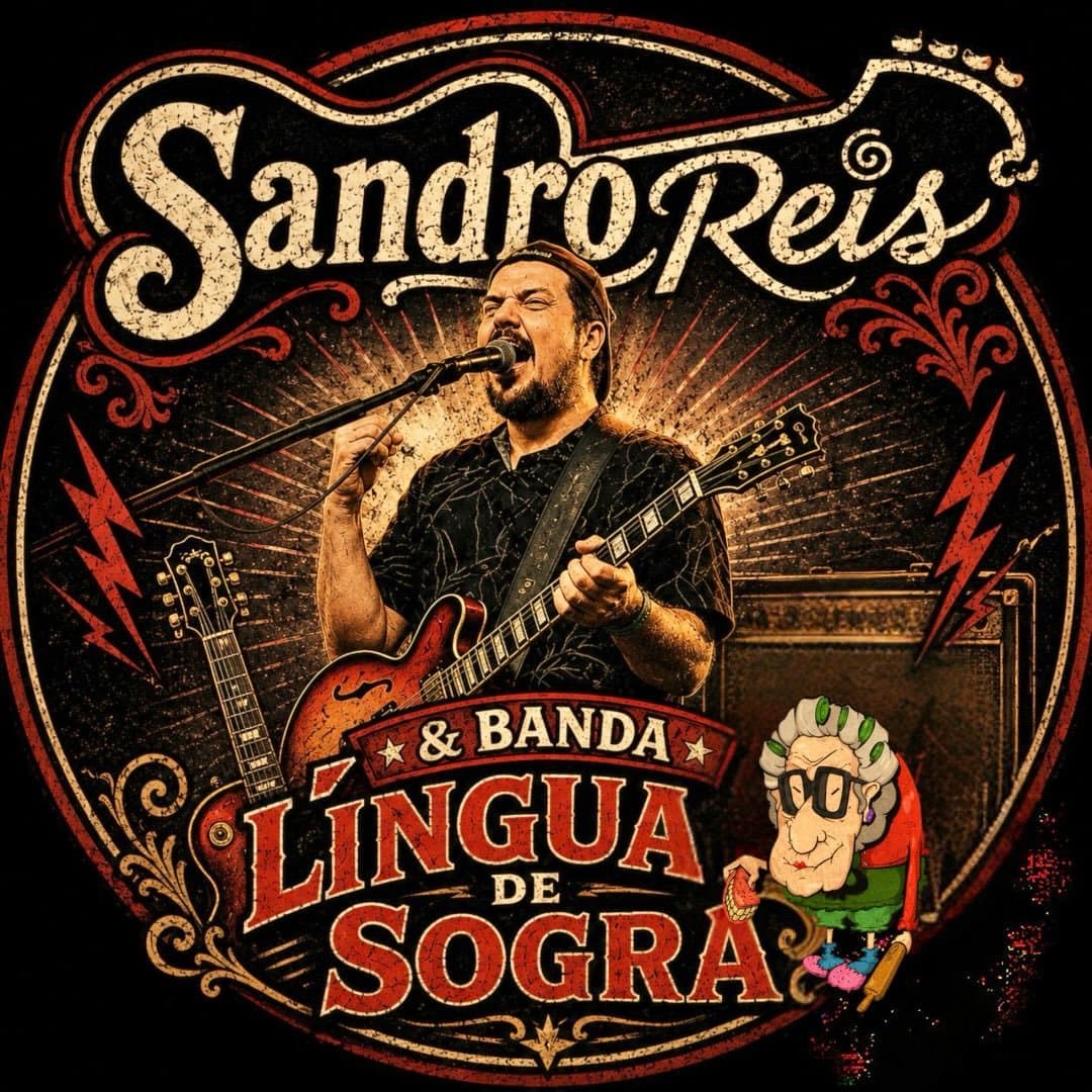Arte de Sandro Reis & Banda Língua de Sogra