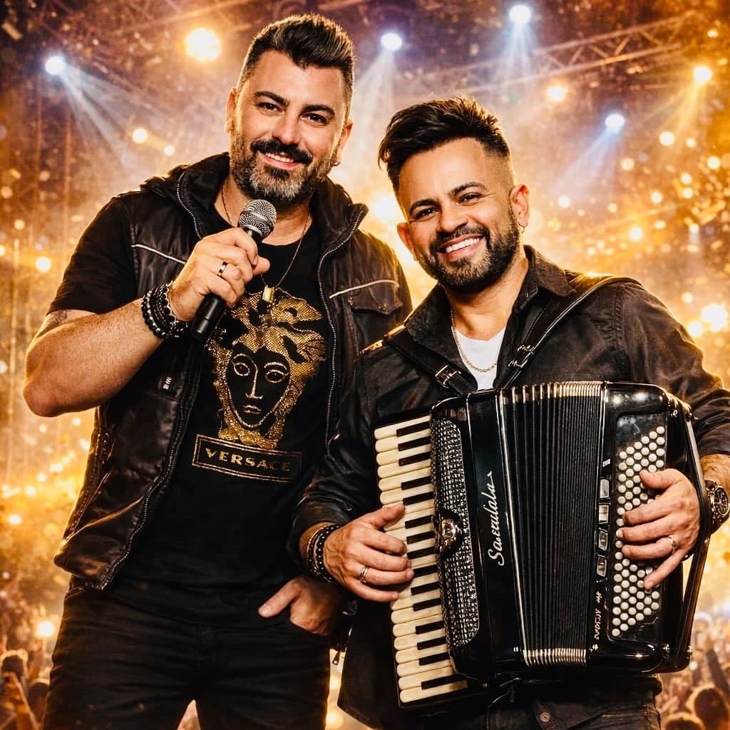 Arte de Talles Viana e Wadson Sanfoneiro