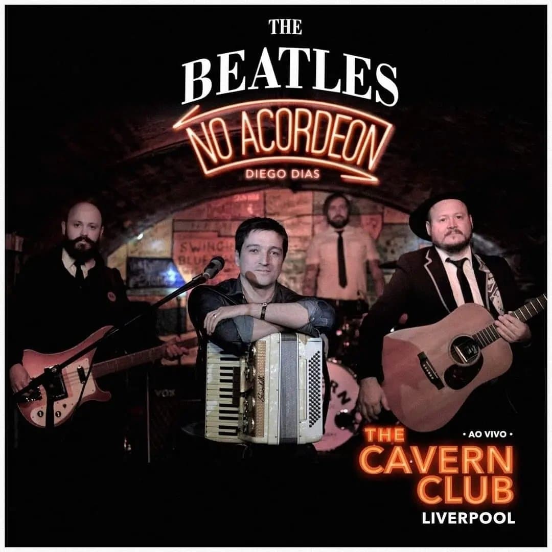 Arte de The Beatles no Acordeon e Muito Mais