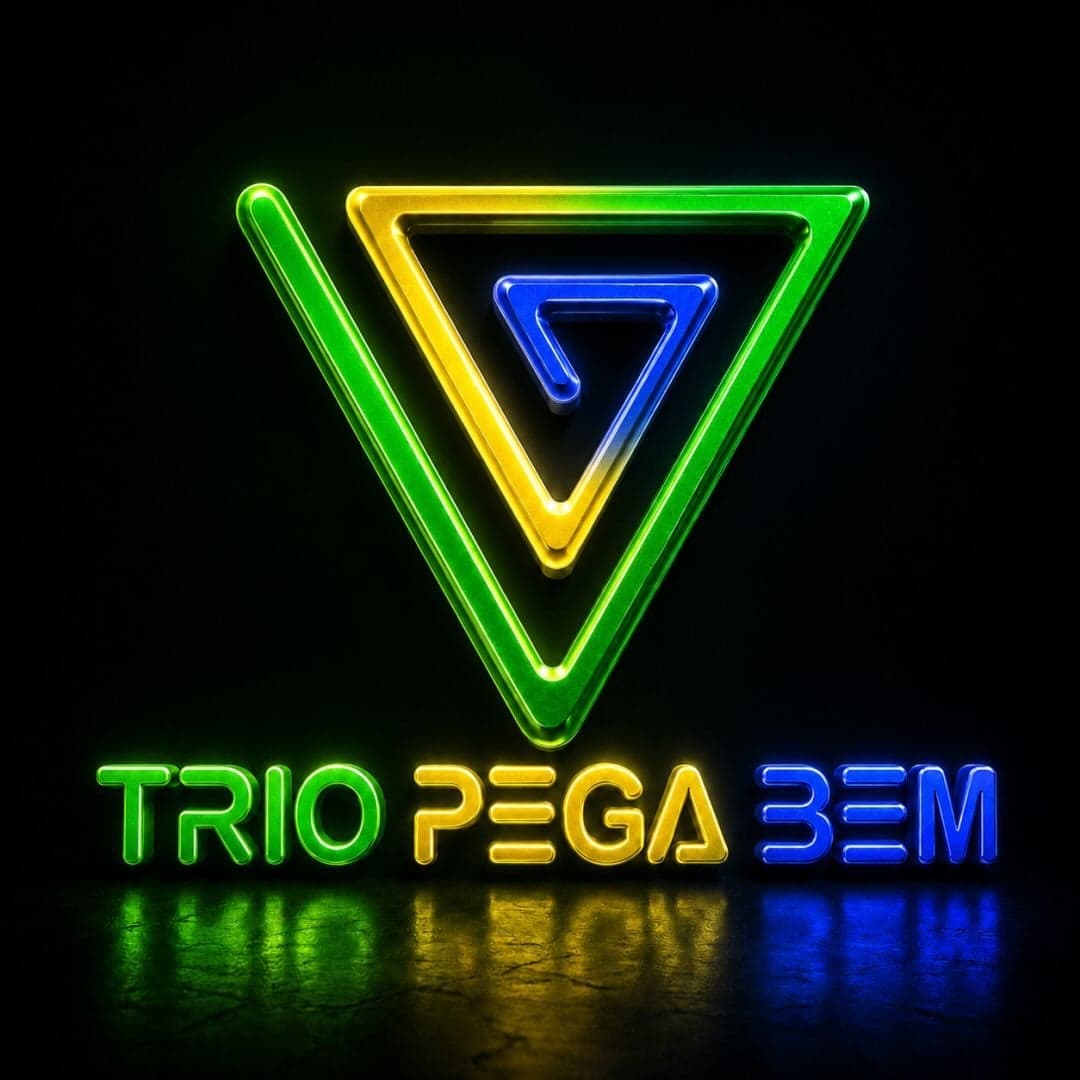 Arte de Trio Pega Bem