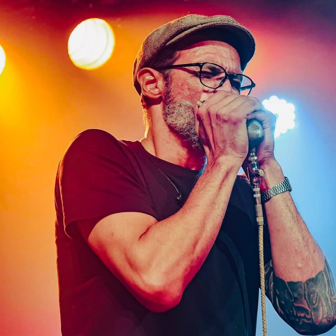 Arte de Stephan Vidal Blues Harmonica