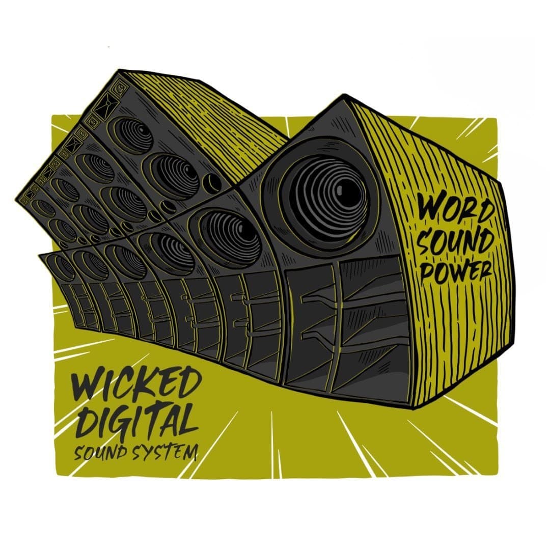 Arte de Wicked Digital Sistema de Som
